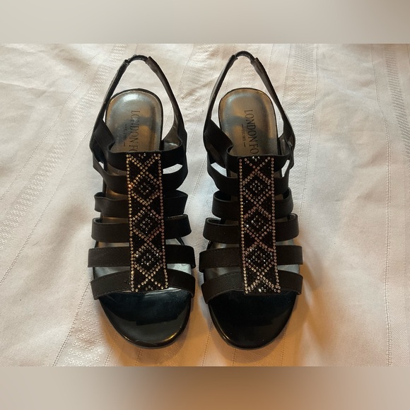 Women’s London Fog Dressy Heel Sandals. Size 7 - Picture 7 of 7